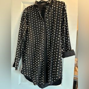 Akira studded black dress!! this is a statement piece. Don’t miss out.